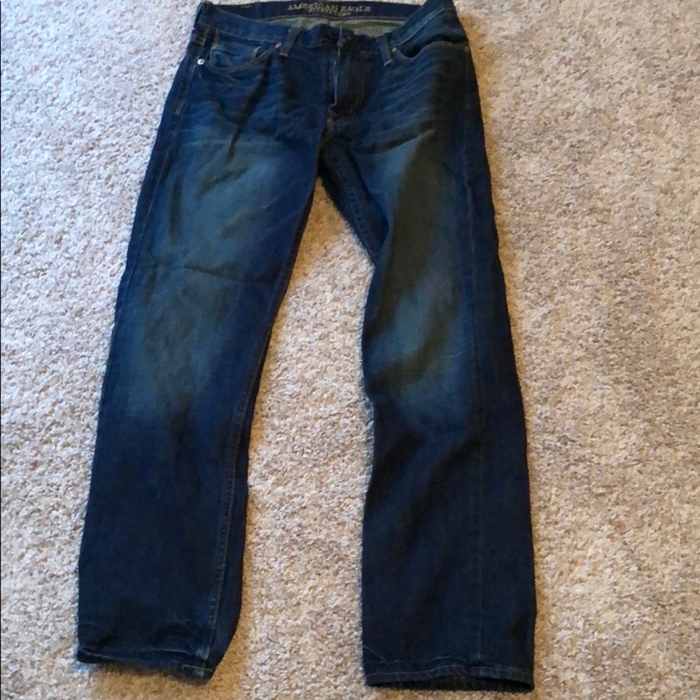 American Eagle slim straight jeans